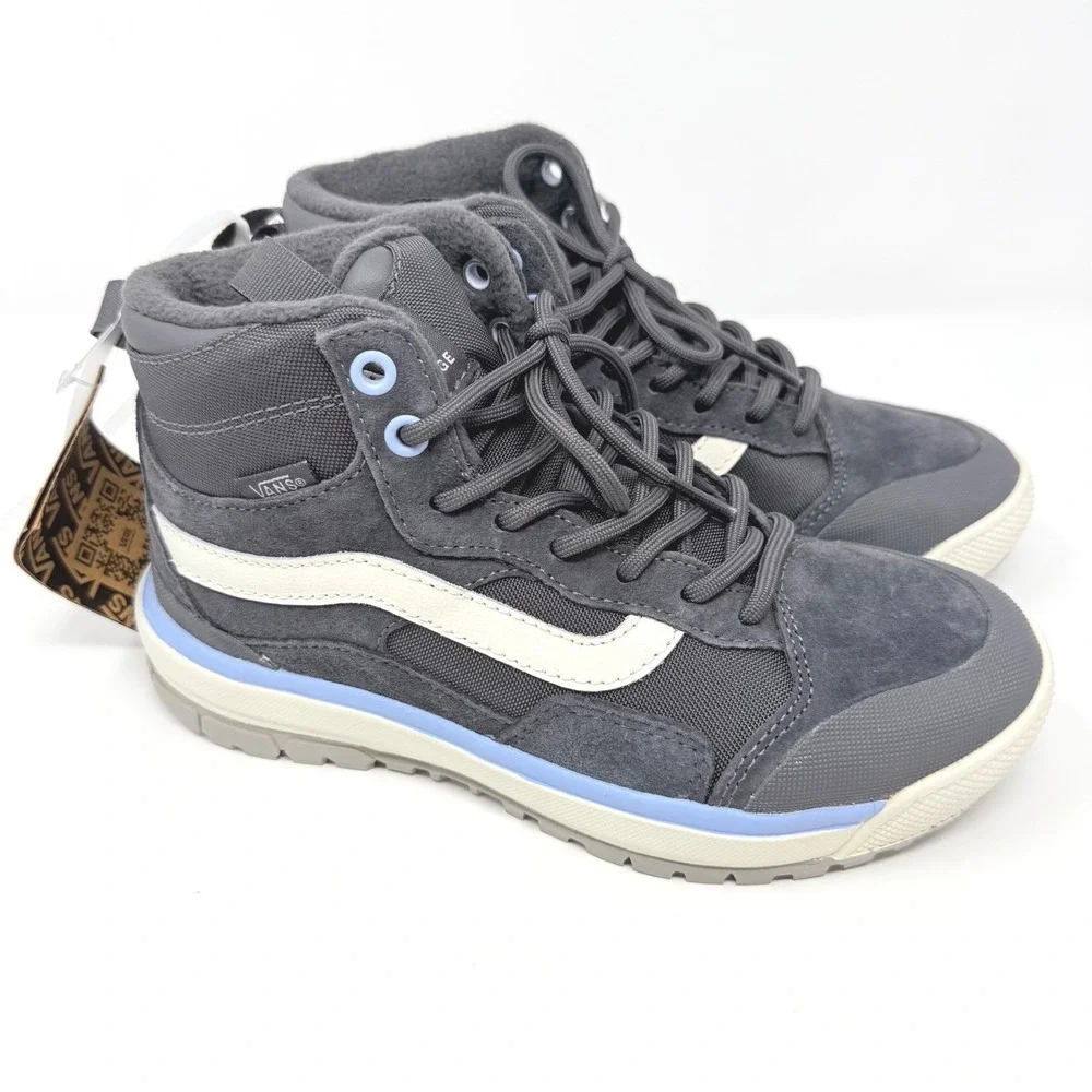 Vans UltraRange EXO Hi MTE-1 Gray Blue Winter Boots Mens 4 Womens 5.5 NEW